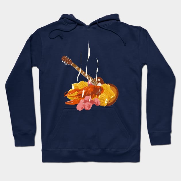 Crawfish Boil Hoodie by Showdeer